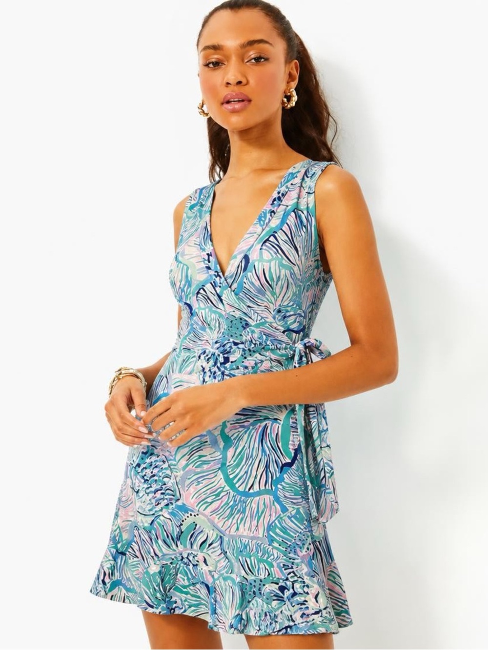 Lilly Pulitzer Rilla Wrap Romper